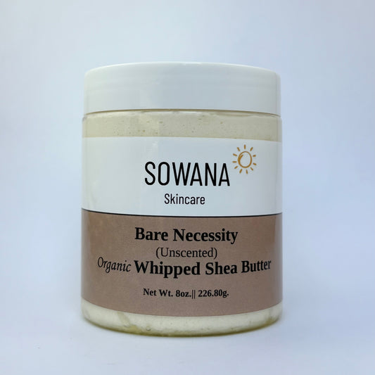 Bare Necessity – Unscented Organic Whipped Shea Butter