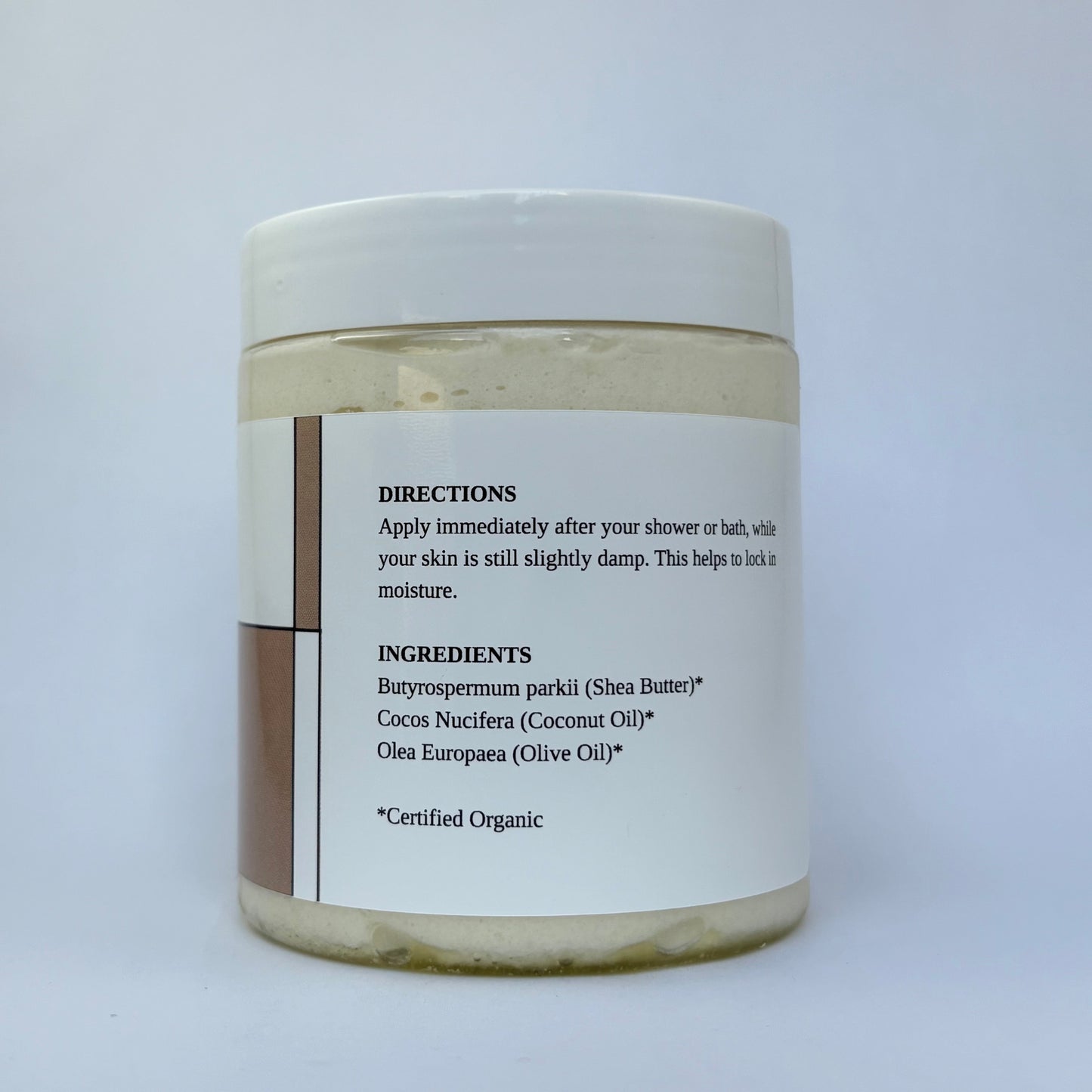 Bare Necessity – Unscented Organic Whipped Shea Butter