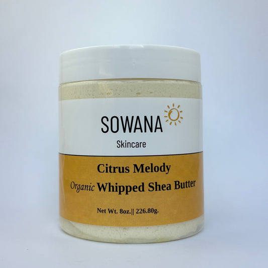 Citrus Melody Organic Whipped Body Butter