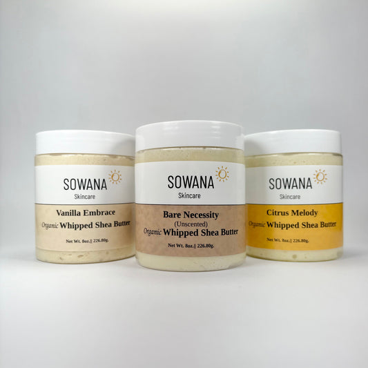 Trio Family Bundle-Organic Whipped Body Butter